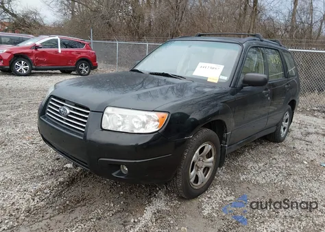 2006 Subaru Forester 2.5X from USA, damaged, VIN JF1SG636X6H755941
